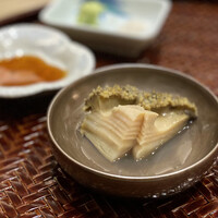 すし 良月 - 煮アワビ