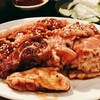 水七輪炭火焼肉 北浜にくや - ミックス定食 カルビ・ハラミ・鶏もも・ウインナー