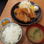 Sankyuu San - ササミカツ定食820円税込全景