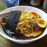 ラーメン専門 藍華 - ねぎラーメン+味玉