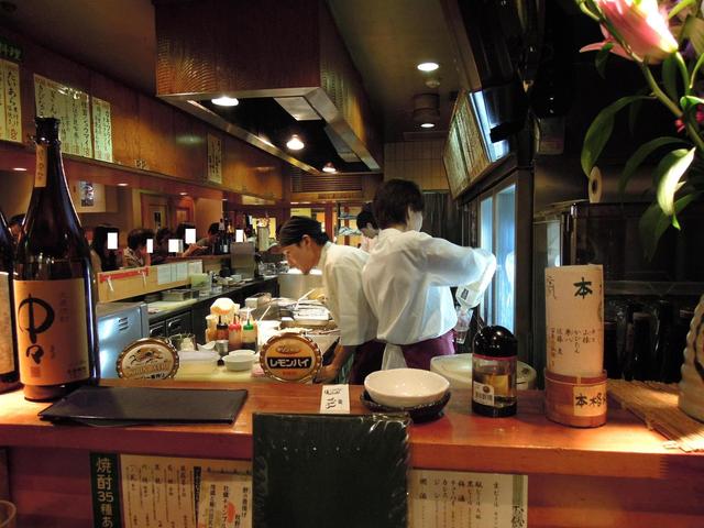 居酒屋がたろ - 厨房内