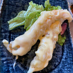 炉端と日本酒 魚丸 長浜店 - 伝説の海老マヨ1本(¥280)×2