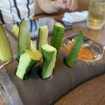 炉端と日本酒 魚丸 - お通し