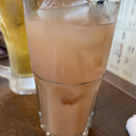 炉端と日本酒 魚丸 - 桃ジュース(¥480)