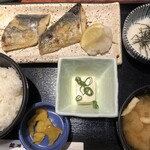 鍛冶屋 文蔵 - ランチ 焼き魚定食 サワラ西京焼き、とろろ