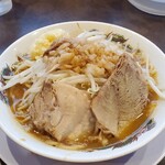 ラーメン 男塾!! - カレー塾長らーめん840円ﾔｻｲｱﾌﾞﾗﾅﾐﾆﾝﾆｸﾏｼ