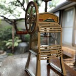 旬おばんざいと発酵酒肴 ただ今 - 手動式かき氷