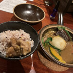 橋本屋 - 淡麗カレー（水木金1日5食限定）5辛　1300円
