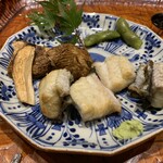 う越貞 - 1kgの八代の海鰻　メキシコ松茸
