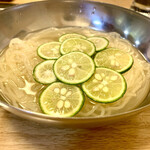 焼肉たまき - すだち冷麺ハーフ