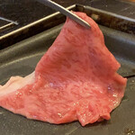 焼肉たまき - この見事なお肉！