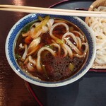 En - からーいつけうどん(ハバネロ入)_1000円　麺ダイブ