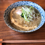 ラーメン イッケン - 9月前半の限定麺、煮干しの塩らーめん850円税込