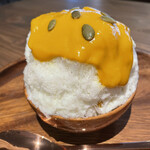 Totto Cafe&Bar - かぼちゃミルクのかき氷