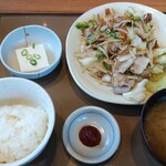 Yayoi Ken - 肉野菜炒め定食