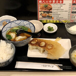餃子 満彩 - 焼き水餃子定食
