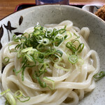 丸池製麺所 - 醤油の釜揚げ、小