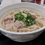 和食居酒屋なかまる - 岩中豚の肉うどん