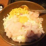 Okonomiyaki Yakisoba Fuugetsu - 花セット　２３９４円　お好み焼き　シーフード　【　２０１２年９月　】