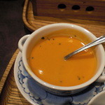 神戸元町ドリア - セットのかぼちゃスープ