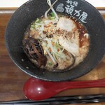 Funabashiganrikiya - 黒マー油とんこつラーメン、ハーフ