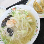 餃子の王将 - 野菜たっぷり五目あんかけタンメンフェアセットＢ