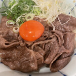 讃岐のおうどん 花は咲く - 極上の肉うどん（アップ）