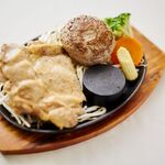 Kinniku Shokudou - モモ肉とハンバーグ