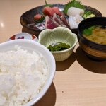 鮮魚・お食事処 山正 - お刺身定食DX(5点盛り)2