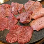 焼肉家げんちゃん - 塩盛り合わせ