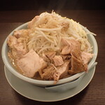 Ramen Niton - 豚そば肉増し　やさい増し