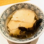 鮓 きずな - 鮑蒸し鮨