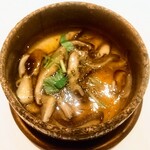 鮓 きずな - 椎茸の茶碗蒸し