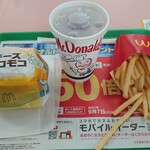 McDonalds - チーズロコモコセット