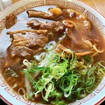 お多福軒 - 昔ながらの徳島ラーメン　肉入り小　700円税込　　　　　　小の量は少なめです