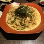 いざか家 桜坂 - 豚キムチクリームパスタ