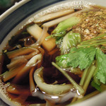 志美津や - 山菜せいろ　ズームアップ