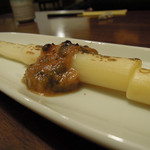 志美津や - ホワイトアスパラ　ズームアップ