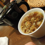 志美津や - 蕎麦湯を楽しむ