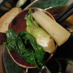 志美津や - 山菜わかめ啜る