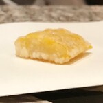 天麩羅 巽 - トウモロコシの断面