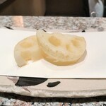 天麩羅 巽 - 蓮根