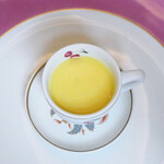 ペレグリーノ - 【夏の料理】新潟県かがやき農園のトウモロコシの冷たいスープ