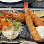 ダイハン - エビフライ定食アップ！