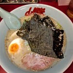 Ramen Yamaokaya - 塩ラーメン＋味玉トピ@670＋JAF無料