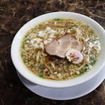 自家製麺 ら～めん かり屋 - 今週の金曜限定麺「背脂煮干しら～めん」〜手揉み麺バージョン〜