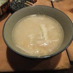 鳥重 - 締めのスープ