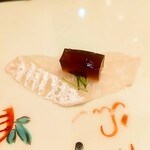 鮓 きずな - メイタガレイジュレポン酢