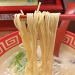 九州じゃんがららあめん - 【再訪】麺