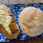 Shimizu Pan - タマゴロール、ピロシキ